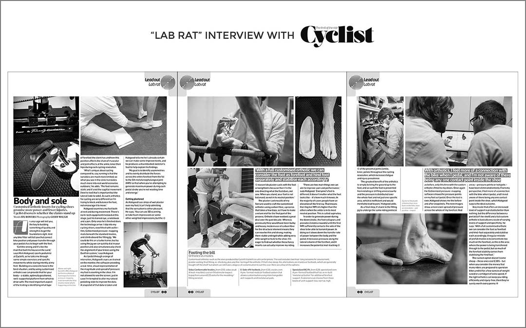 Cyclisgt magazine Lab Rat interview